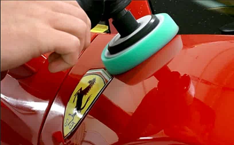 Ferrari полировка