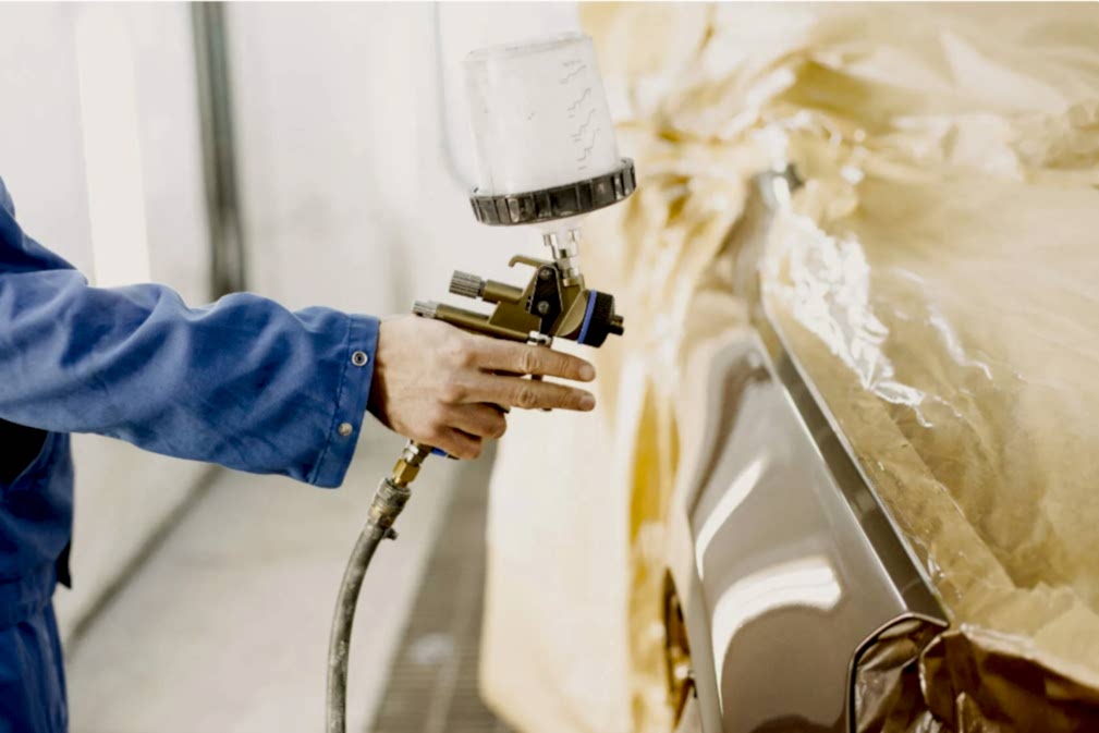 локальная покраска авто