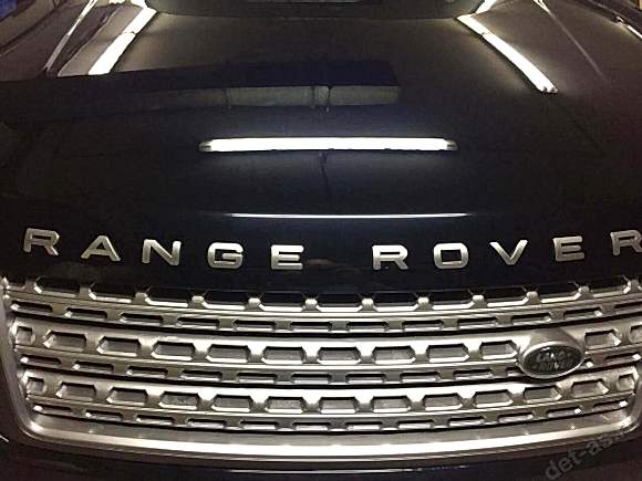 Полировка + Жидкое стекло в 2 слоя на Land Rover.